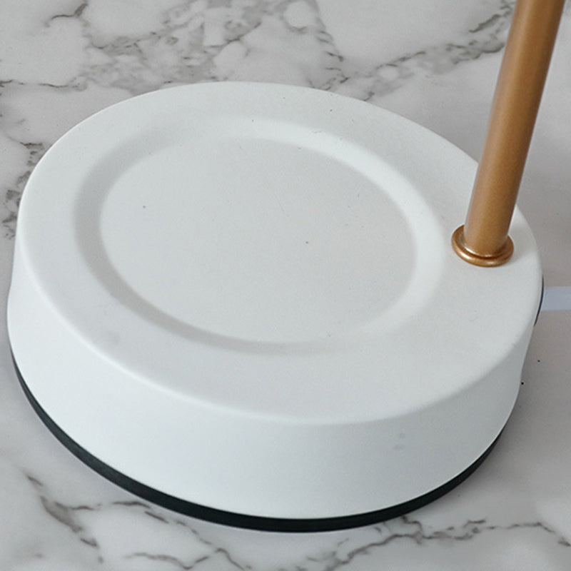 Lampe de table en métal nordique simple aromathérapie fondant la lampe de bureau de cire pour chambre à coucher