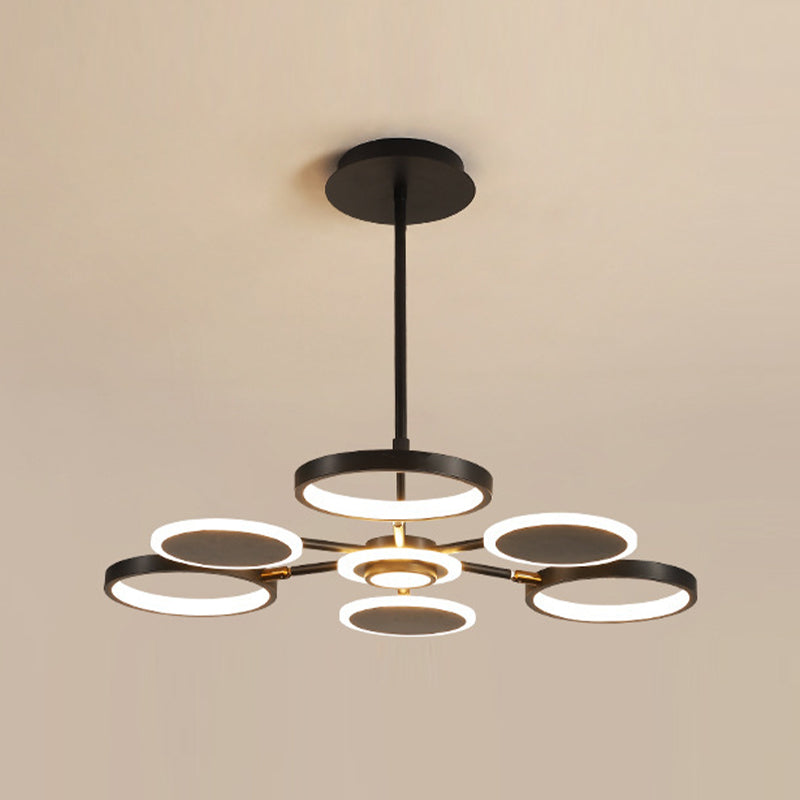 Lustres de lustre de style moderne