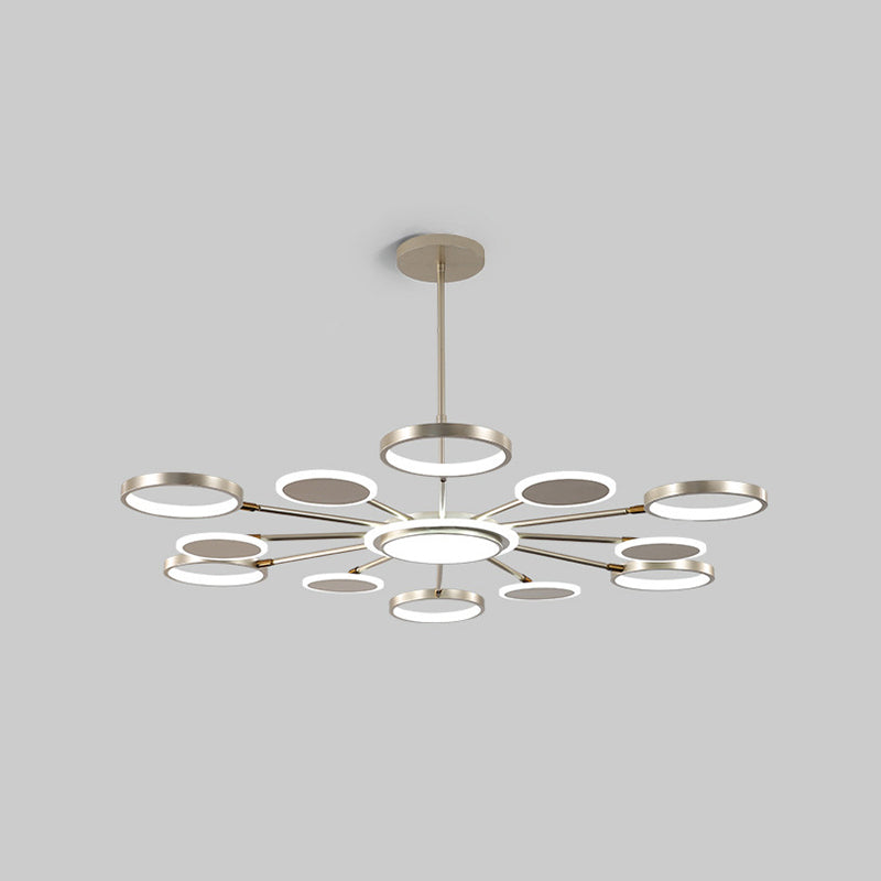 Lustres de lustre de style moderne