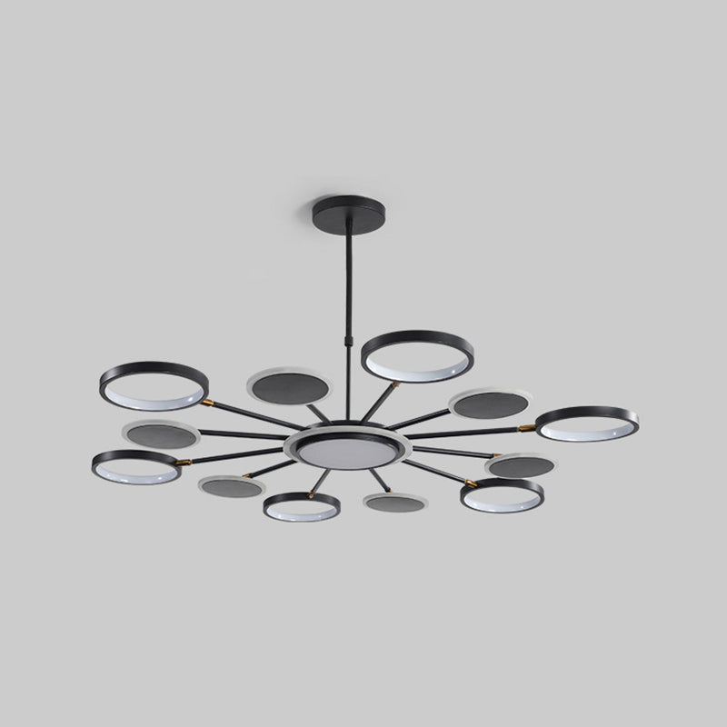 Lustres de lustre de style moderne