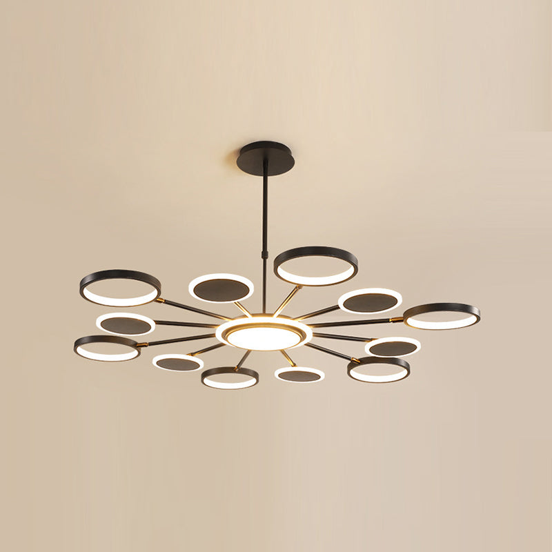 Lustres de lustre de style moderne