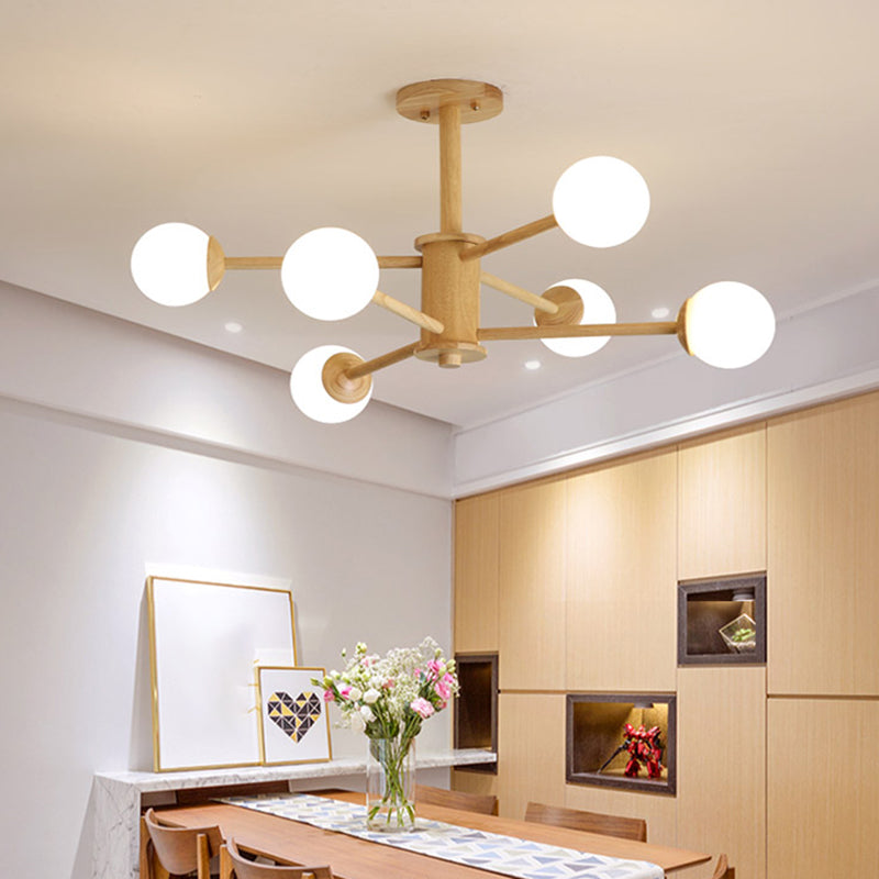 Lustres de pendentif en forme sphérique