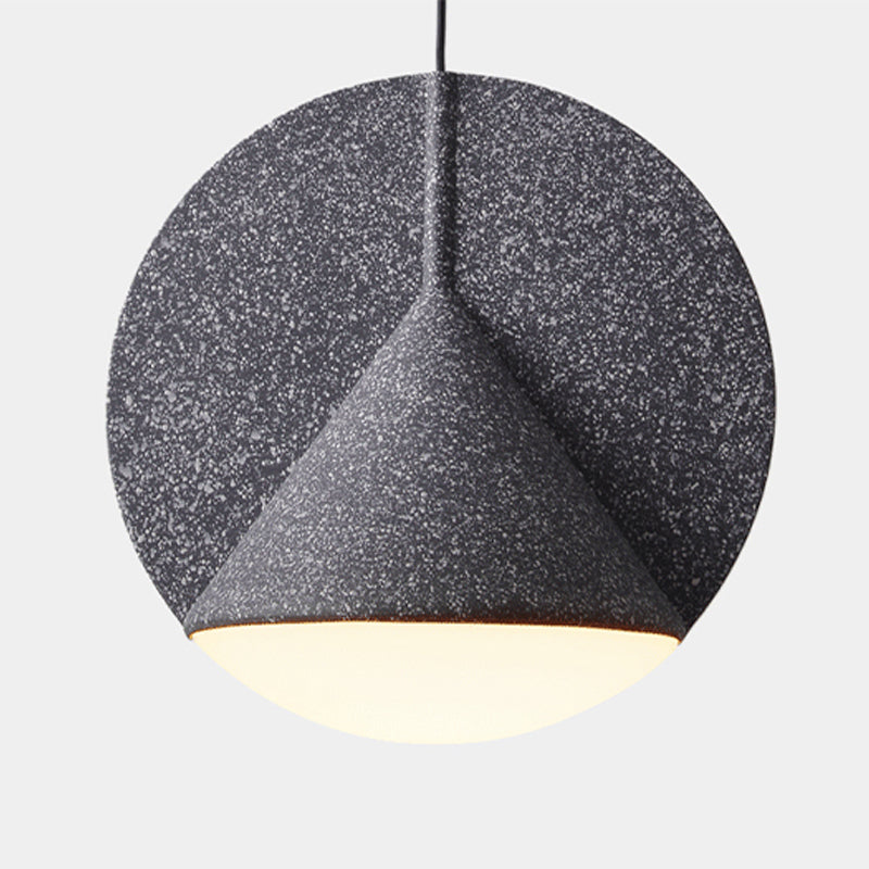 Esszimmerharz hängen Deckenleuchte moderne abgerundete Suspensionsbeleuchtung