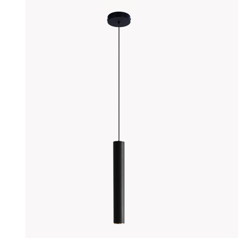 Moderner Metallheizen hell gerade LED Hanging Anhänger für Wohnzimmer