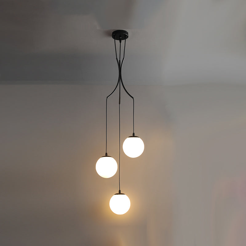 Kugelförmige Formglasanhänger Lichter Moderne Stil einzelne hängende Lampen