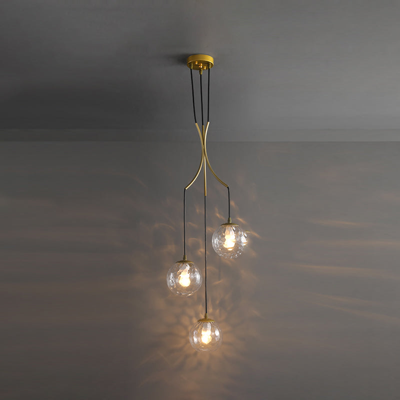 Kugelförmige Formglasanhänger Lichter Moderne Stil einzelne hängende Lampen