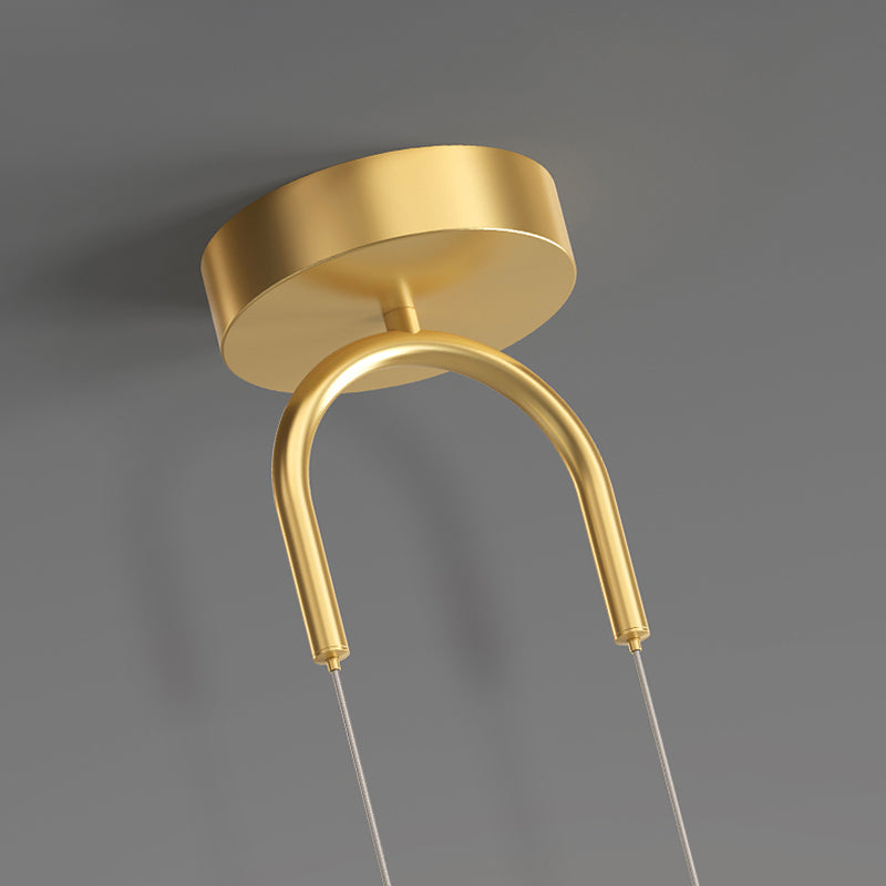 Kugelförmige Formmetallhängelampen modern