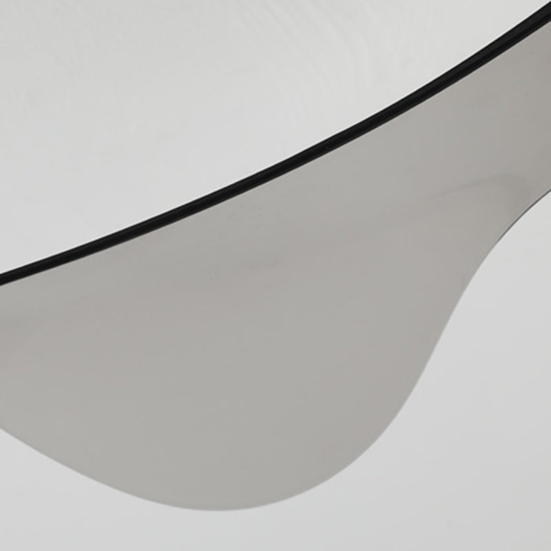 Geometry Ceiling Fan Light Kids Style Metal 1 Light LED Flush Light for Bedroom