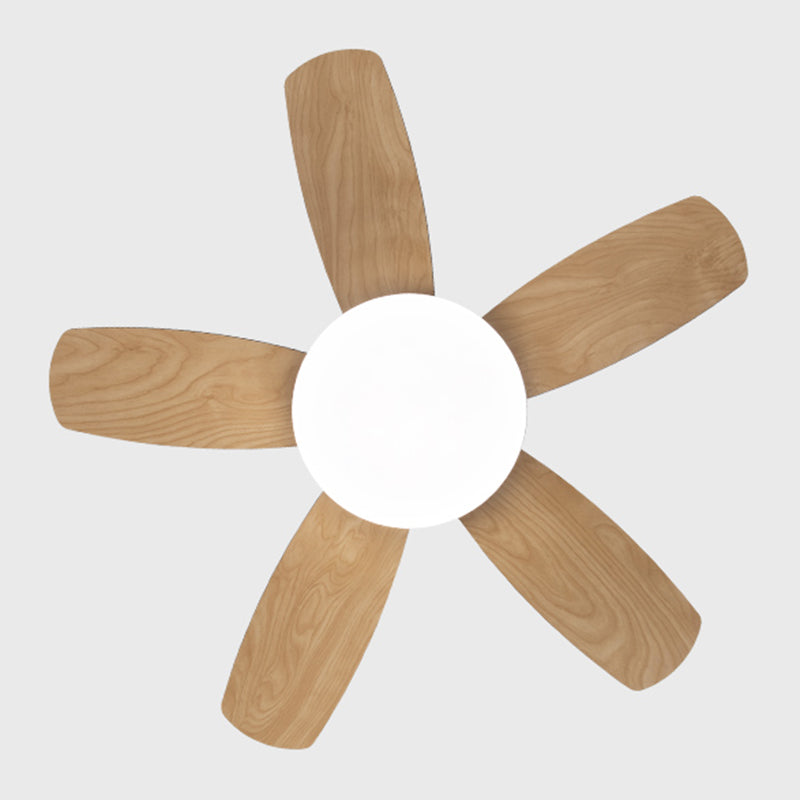 Ventola del soffitto rotondo leggero in stile children 1 1 lampadina a LED LED per camera da letto