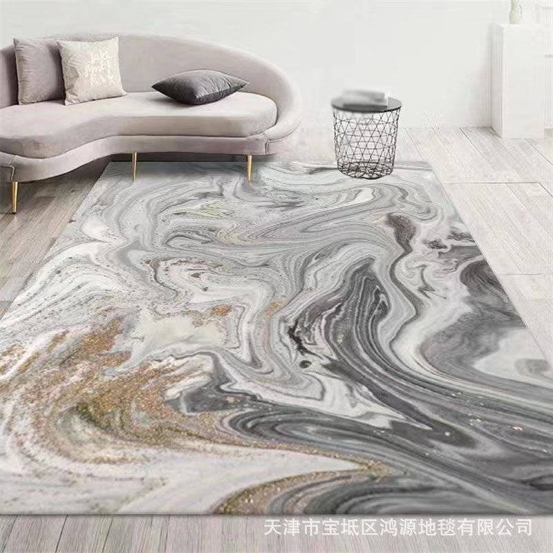 Roze abstract print tapijt polyester modern tapijt wasbaar wastidee vloerkleed voor woonkamer