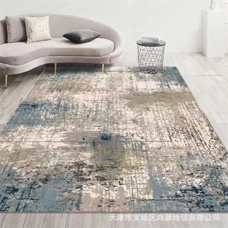 Roze abstract print tapijt polyester modern tapijt wasbaar wastidee vloerkleed voor woonkamer
