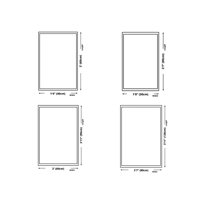 Modern Carpet Plaid Print Home Decor Rugs Stain Resistant Living Room Carpet