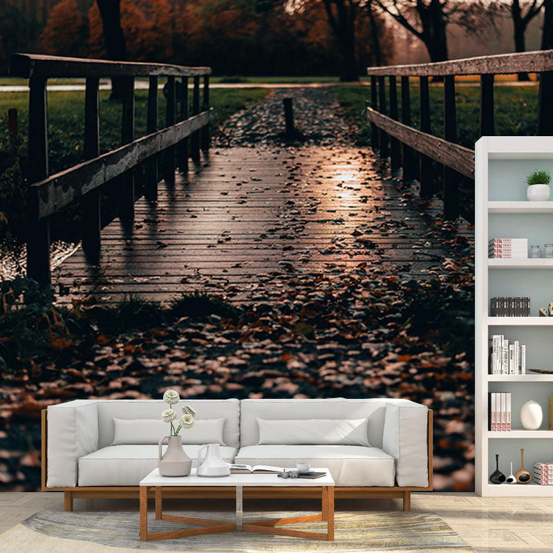 Photography Environment Friendly Mural Wallpaper Pathway Bedroom Wall Mural
