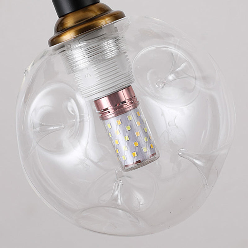 Modern Glass Pendant Lighting Nordic Island Light for Dining Room