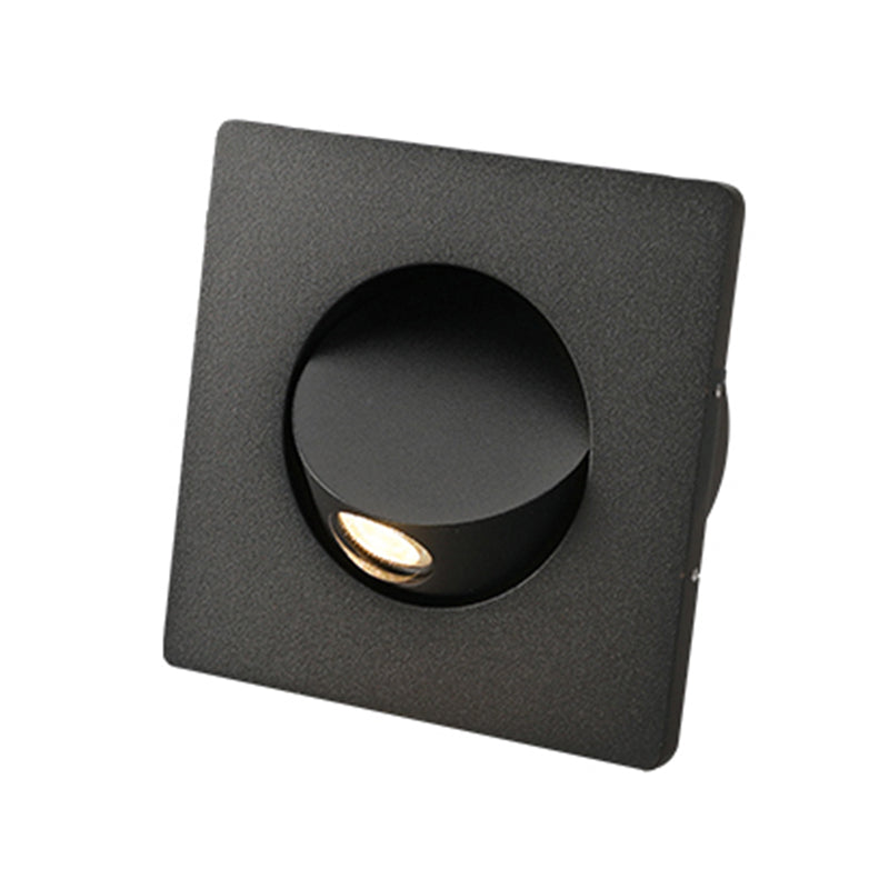 Geometric Shade Metal Wall Sconce Modern Style 1 Light Wall Mount Lighting