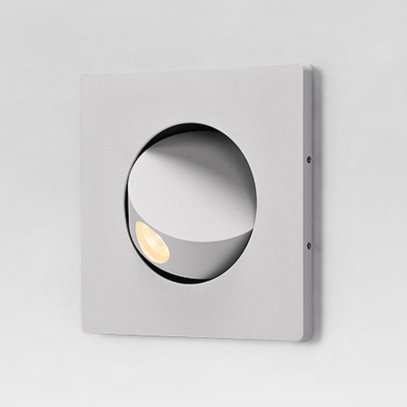 Geometric Shade Metal Wall Sconce Modern Style 1 Light Wall Mount Lighting