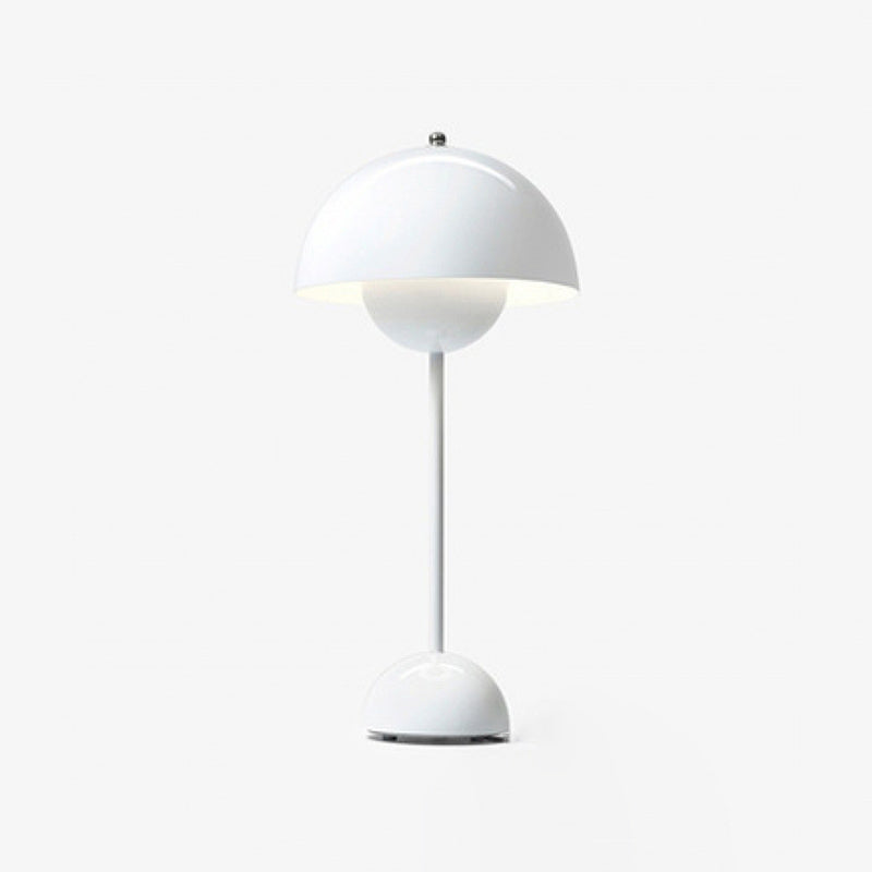 Nordic Style Metal Table Lampe Champignon Colorful Bulb Table Light pour la chambre