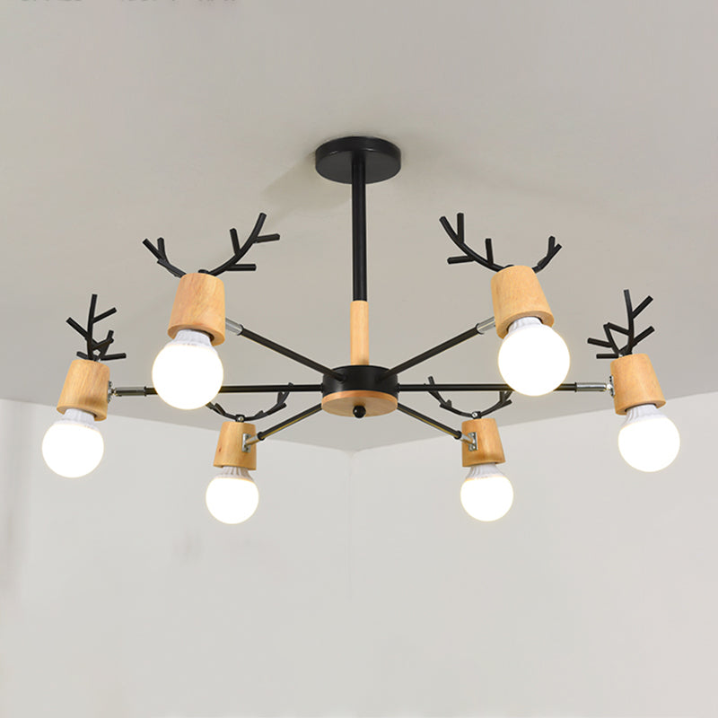 Lustres de pendentif de forme unique contemporains éclairage de pendentif métallique