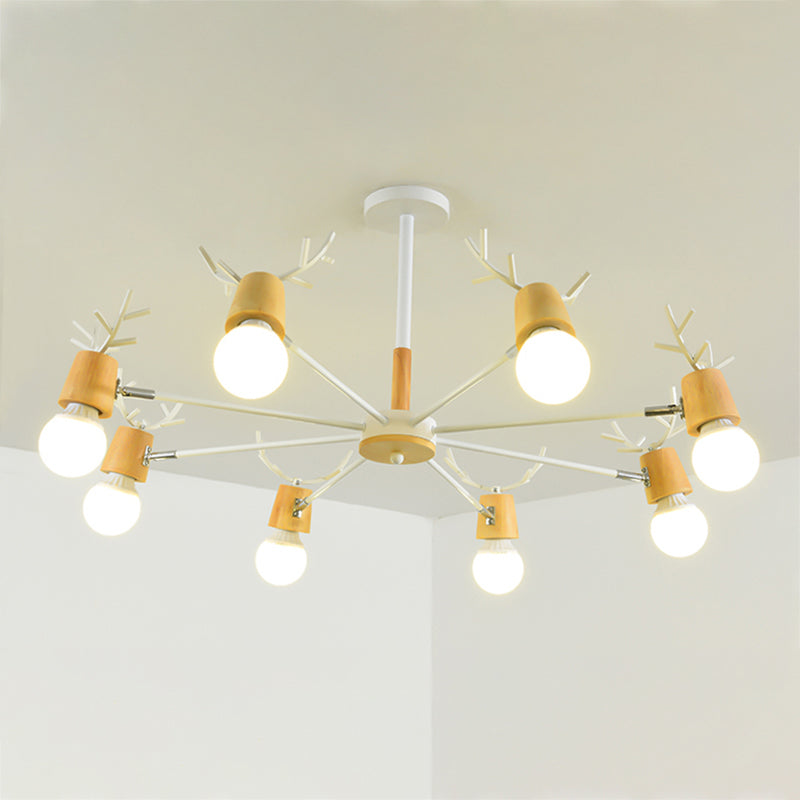 Lustres de pendentif de forme unique contemporains éclairage de pendentif métallique