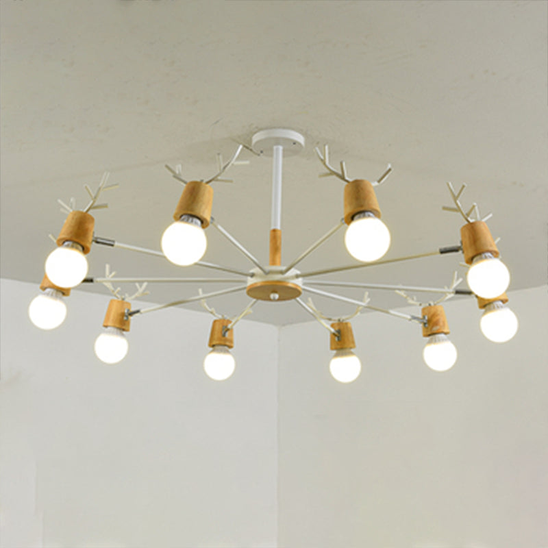 Lustres de pendentif de forme unique contemporains éclairage de pendentif métallique