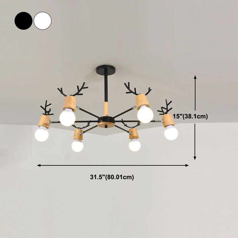 Lustres de pendentif de forme unique contemporains éclairage de pendentif métallique