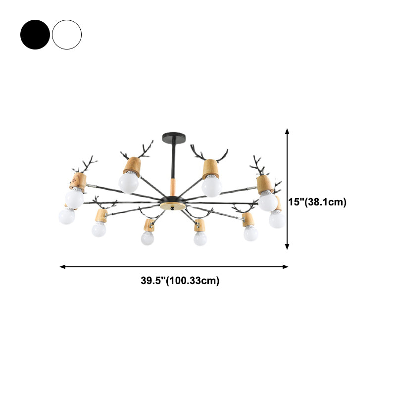 Lustres de pendentif de forme unique contemporains éclairage de pendentif métallique