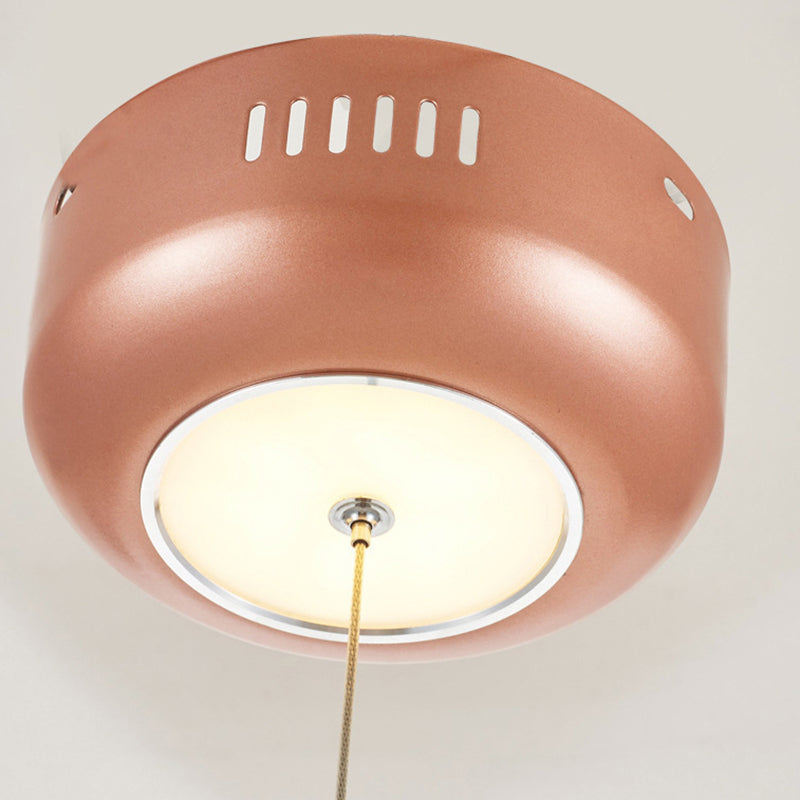 Lustres géométriques modernes éclairage d'éclairage de lustre en métal