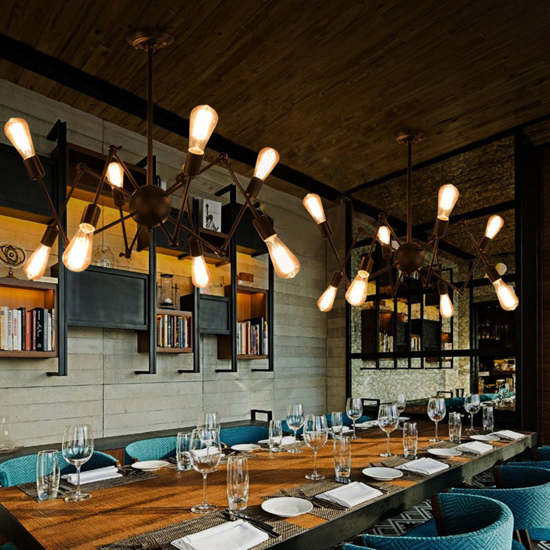 Lights de lustre de branche industrielle Lights Metal Chandelier Lighting For Restaurant