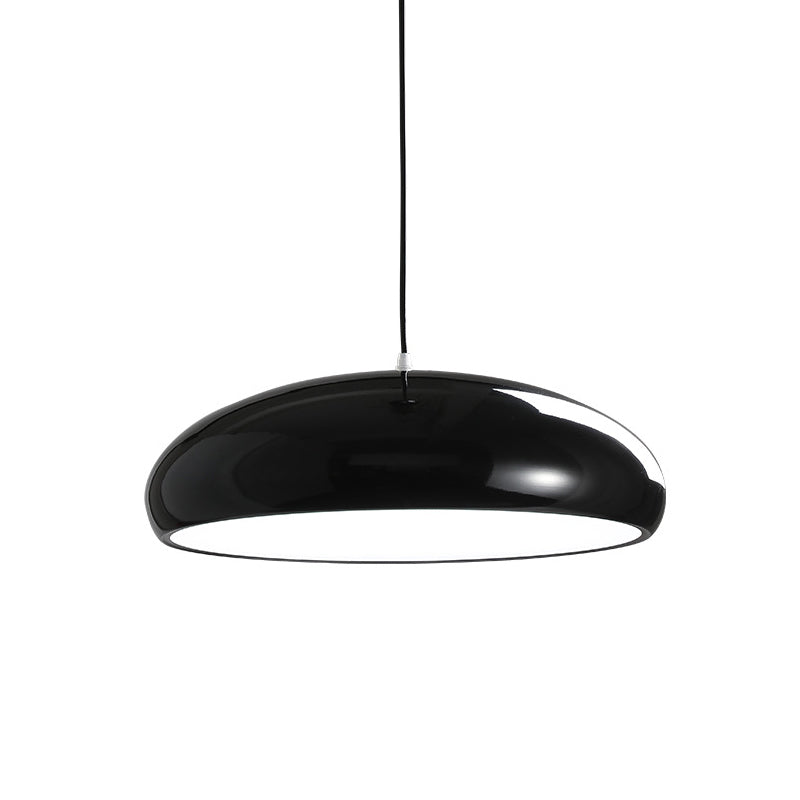 Macaron Style Hanging Light Fixture 1-Light Pendant Light with Aluminum for Living Room