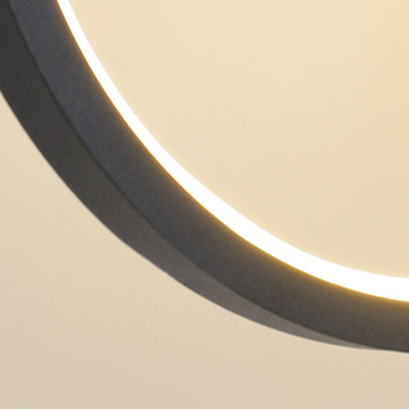 Style moderne suspendu luminaire en forme de bande LED Pendante Lumière pour le salon