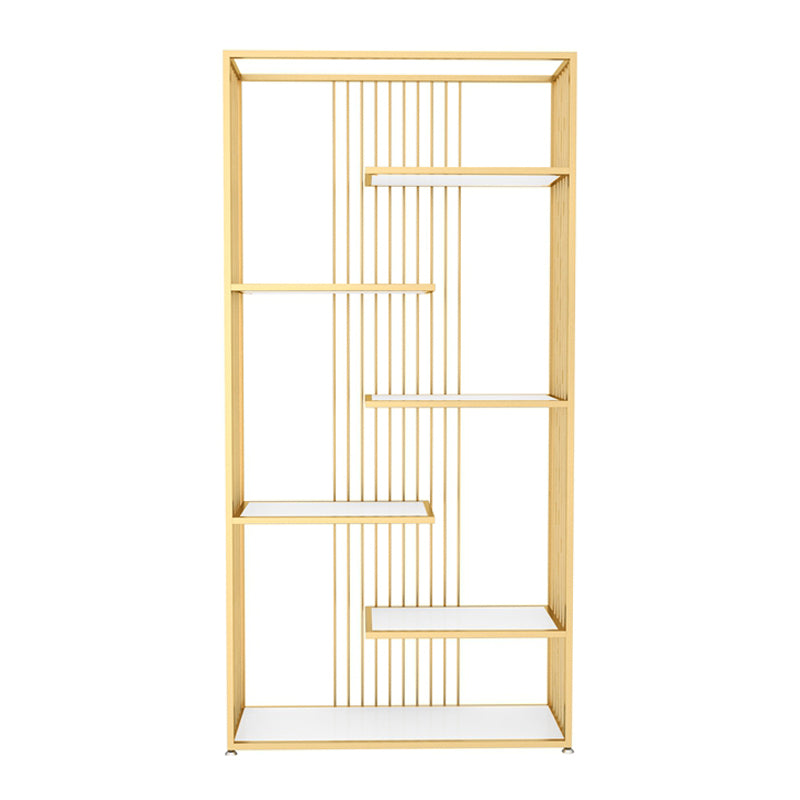 5 scaffali moderno moderno etagere libreria in ferro telaio in legno mandato in legno scaffale