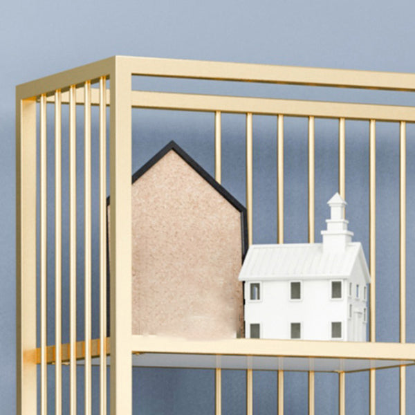 5 scaffali moderno moderno etagere libreria in ferro telaio in legno mandato in legno scaffale