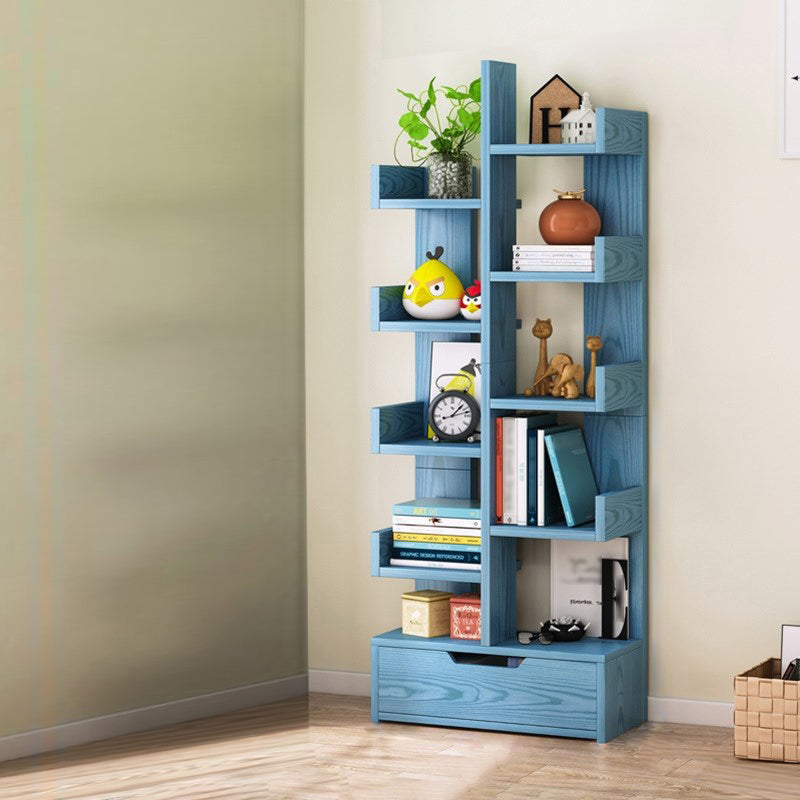 Bibliothèque de berceau de berceau d'ingénierie de style bibliothèque de style scandinave pour salle d'étude de bureau à domicile