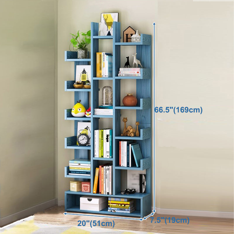 Bibliothèque de berceau de berceau d'ingénierie de style bibliothèque de style scandinave pour salle d'étude de bureau à domicile