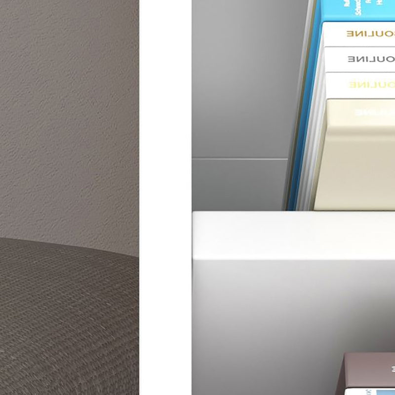 Hersteller Holzbuchhandel vertikaler Bücherregal für Klassenzimmer, 15 "L x 3,9" W x 27,6 "H