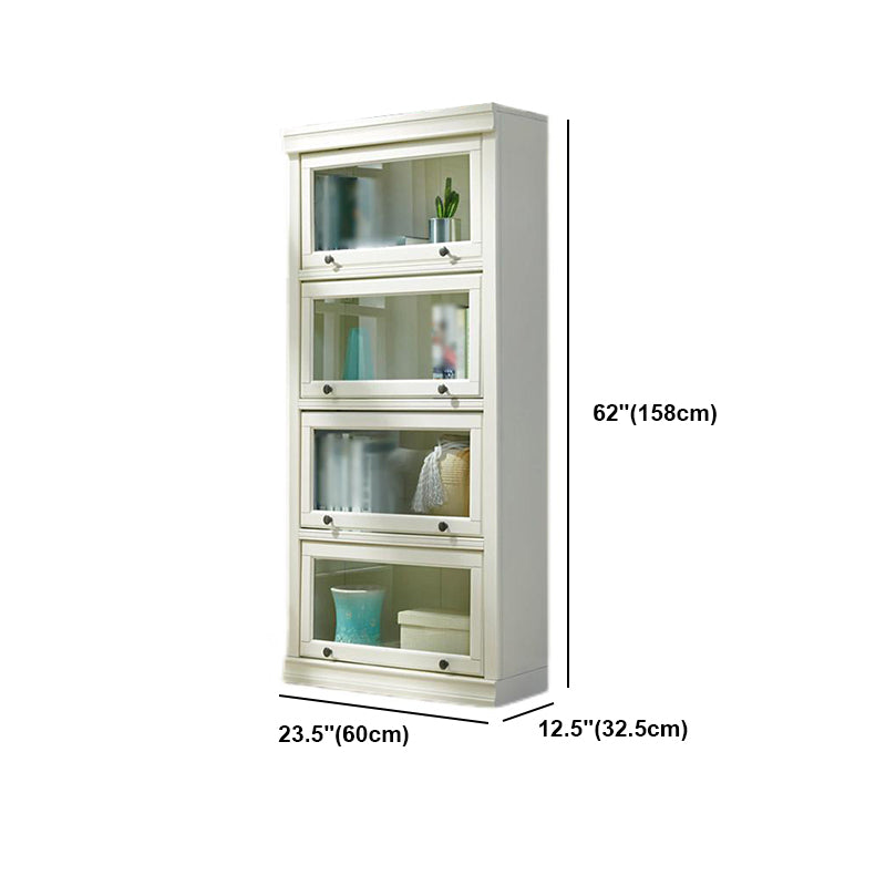 Libreria per barrister in legno in stile moderno libreria chiusa con porte per home office