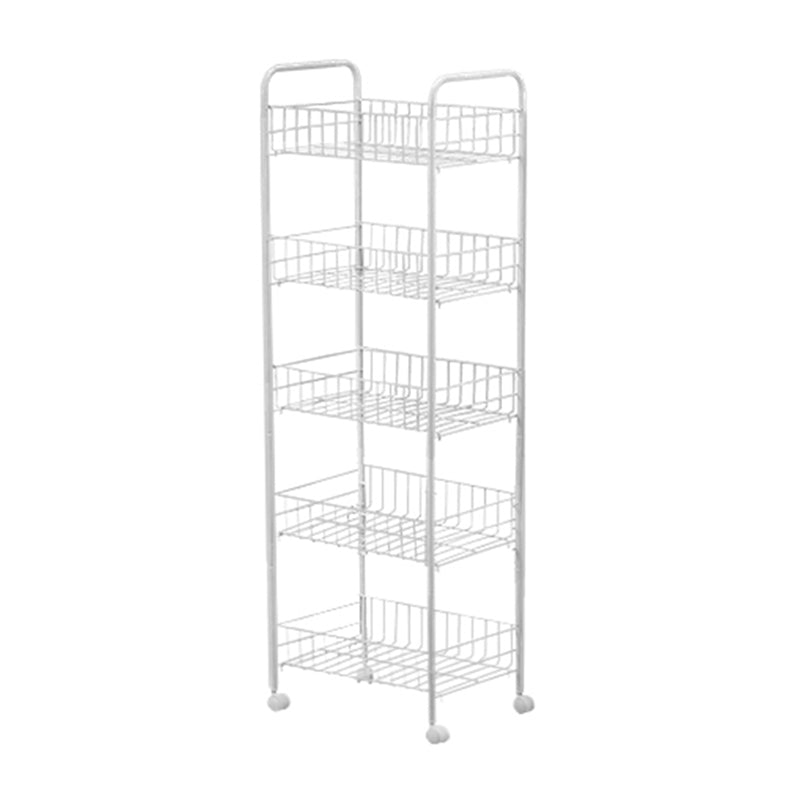 Schwarz -Weiß -Industrie -Bücherregal Etagere Bücherregal mit Zaubererrädern