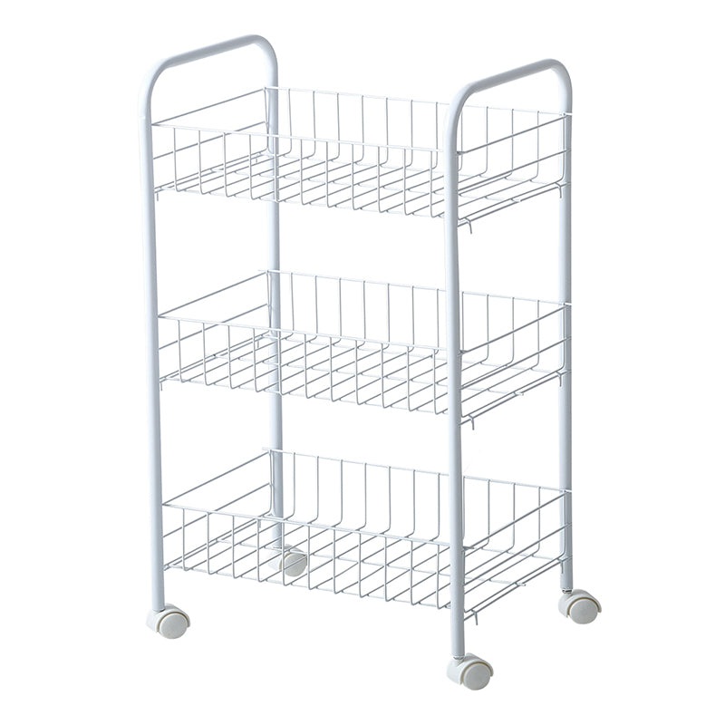 Schwarz -Weiß -Industrie -Bücherregal Etagere Bücherregal mit Zaubererrädern