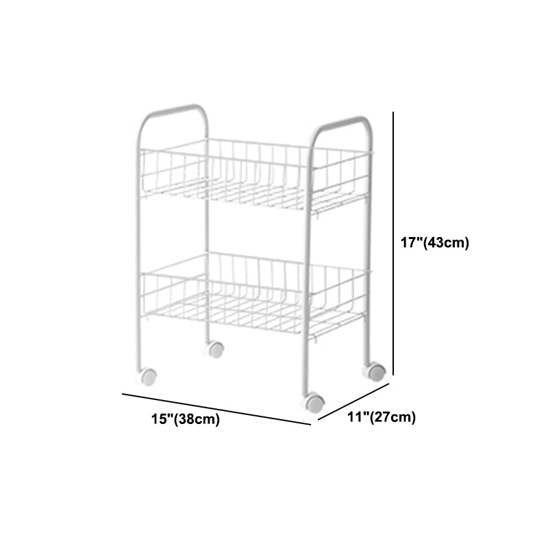 Schwarz -Weiß -Industrie -Bücherregal Etagere Bücherregal mit Zaubererrädern