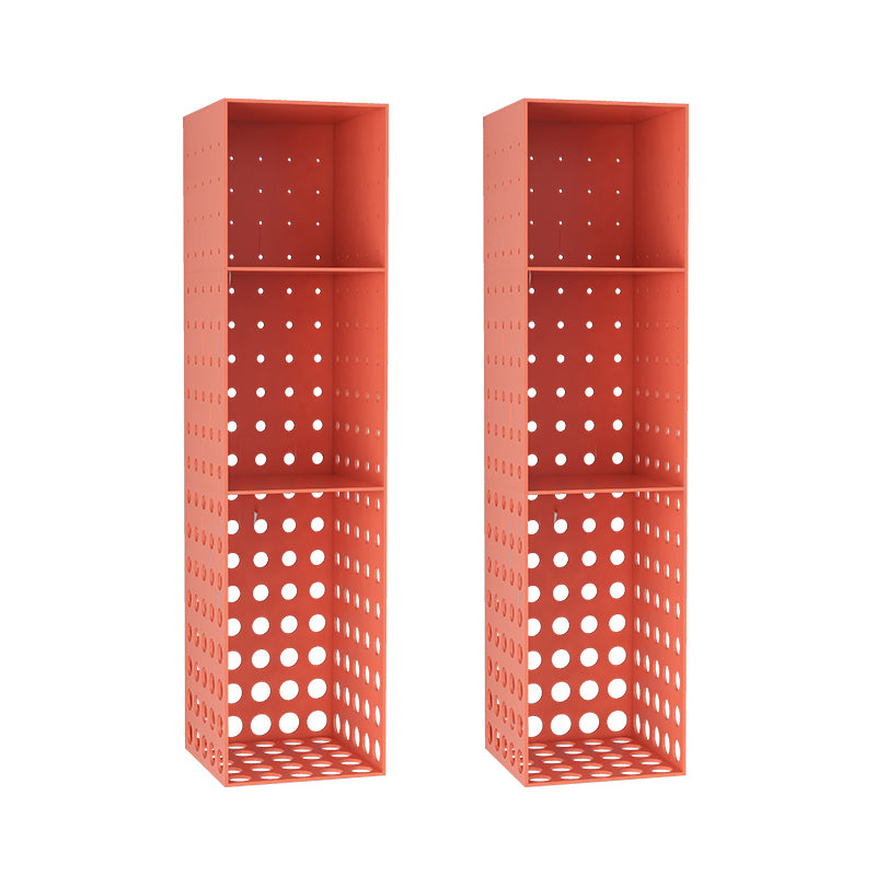 Iron Wall Mounted Bookshelf Industrial Closed Back Bookshelf