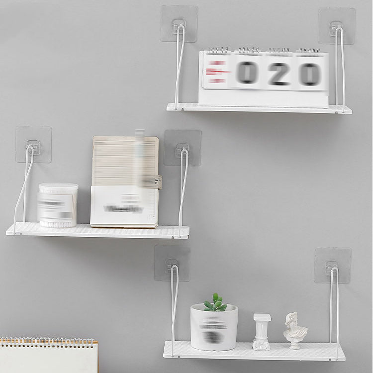 6.3"H x 5.2"W Bookshelf Wall Mounted Contemporary Style Bookcase for Home Office