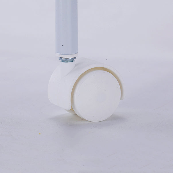 Buchhandelshandschel des zeitgenössischen Stils mit Casters White Book Regal für Lernraum