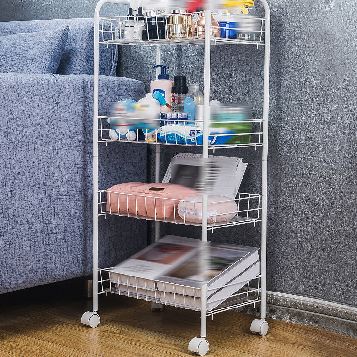 Buchhandelshandschel des zeitgenössischen Stils mit Casters Book Regal für Home Office Study Room