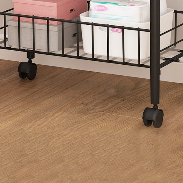 Buchhandelshandschel des zeitgenössischen Stils mit Casters Book Regal für Home Office Study Room