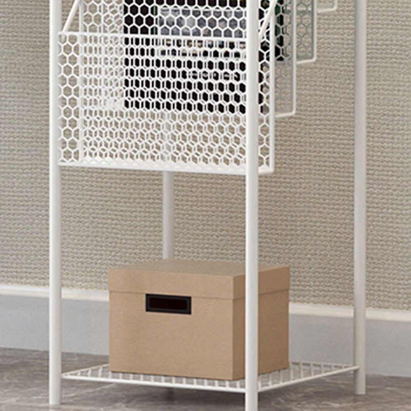 5-Shelf Metal Ladder Bücherregal zeitgenössisches Buchregal, 36,2 '' H x 12,2 '' W.