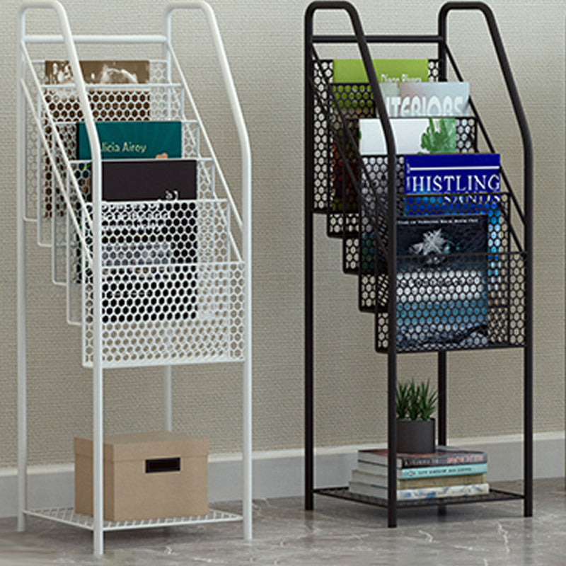 5-Shelf Metal Ladder Bücherregal zeitgenössisches Buchregal, 36,2 '' H x 12,2 '' W.