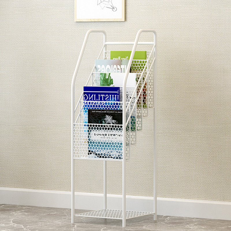 5-Shelf Metal Ladder Bücherregal zeitgenössisches Buchregal, 36,2 '' H x 12,2 '' W.