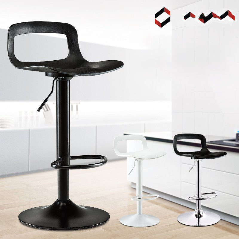 Contemporary Liftable Bar Stool Metal Bar Stool for Restaurant