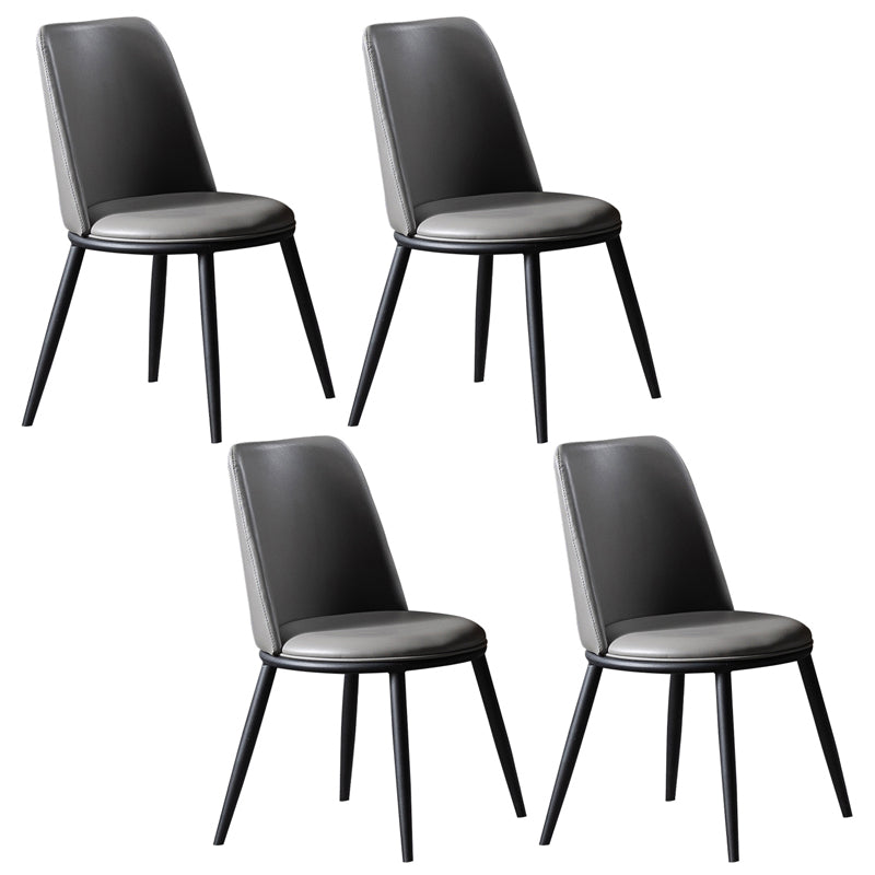 Modern Metal Dining Set 1/4/5 Pieces Rectangle Dining Table Set