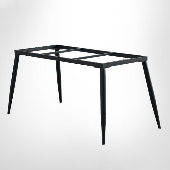 Modern Metal Dining Set 1/4/5 Pieces Rectangle Dining Table Set